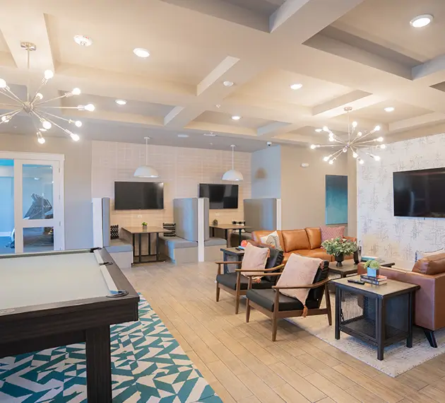 clubhouse interior